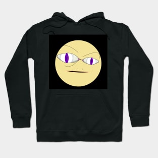 Smiley and Full Moon Hoodie